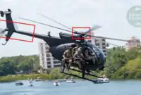 هواپیما و هلی‌کوپتر‌های منهدم شده آمریکایی در جنوب استان فارس + تصاویر