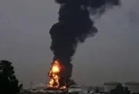 فوری/ نقاطی که دقایقی پیش هدف حمله قرار گرفت