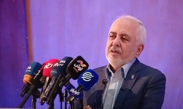 پاسخ ظریف به تهدید ترامپ + عکس