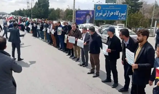 واکنش عجیب ترامپ به زنجیره انسانی ایرانیان در برابر نیروگاه‌ها