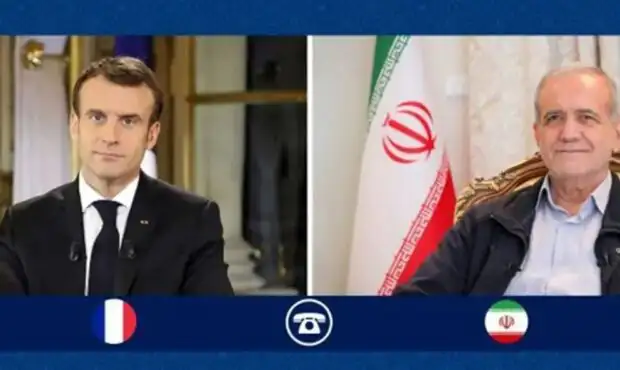 تاکید پزشکیان بر ضرورت آتش‌بس لبنان در گفت‌و‌گو با مکرون