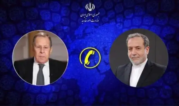 رایزنی عراقچی و لاوروف درمورد آتش‌بس و وضعیت تنگه هرمز