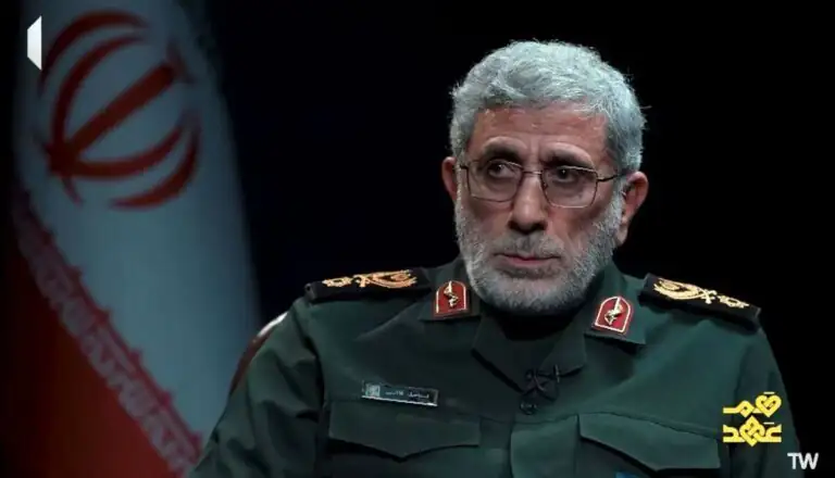 فوری / پیام مستقیم سردار قاآنی خطاب به اسرائیل منتشر شد