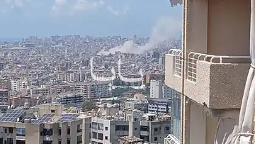 فوری / حمله به ضاحیه بیروت / در آستانه امضای تفاهم پایان جنگ اسرائیل به پایتخت لبنان حمله کرد