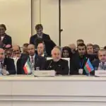 فریاد قالیباف در باکو علیه سیاست‌های آمریکا