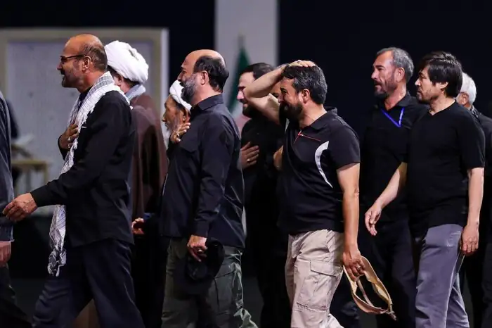 گزارش تصویری اندوه مهمانان خارجی مراسم وداع رهبری