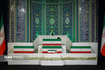 رییس شورای شهر سیاهپوش در مراسم وداع با رهبرشهید/ سخنگوی وزارت امور خارجه هم حضور داشت + تصاویر
