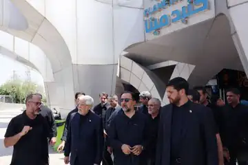 بازدید میدانی عارف از مراکز اسکان و درمان زائران مراسم تشییع رهبر شهید/ آغاز خدمت‌رسانی بیمارستان تخصصی سپاه به زائران مصلای تهران
