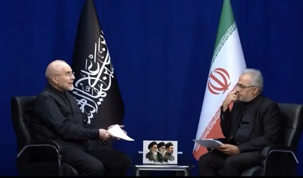 توضیح رسمی درباره قطع ناگهانی گفت‌وگوی تلویزیونی‌ قالیباف