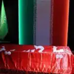 لحظه ورود پیکر شهیده زهرا محمدی گلپایگانی به مصلای تهران