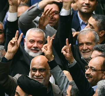 پزشکیان در سالگرد مراسم تحلیف خود از اسماعیل هنیه و ترور او یاد کرد + تصویر