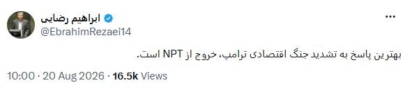 بهترین پاسخ به تشدید جنگ اقتصادی ترامپ از نگاه عضو کمیسیون امنیت ملی