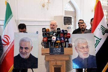 قالیباف: حضور معنادار ملت عراق در تشییع پیکر رهبر شهید انقلاب تسلی خاطر ملت ایران شد