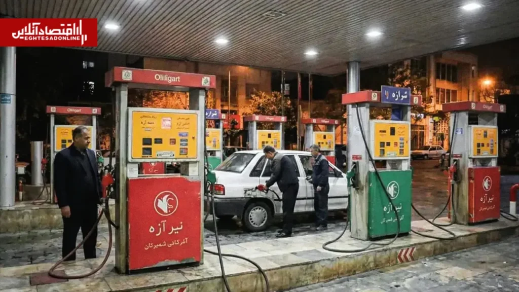 افزایش ۳۰ درصدی مصرف بنزین در تهران صف ها طولانی تر شدند
