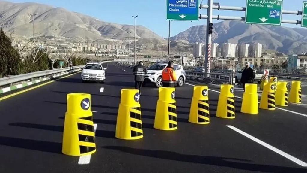 جاده چالوس از ساعت ۱۲ یکطرفه می شود