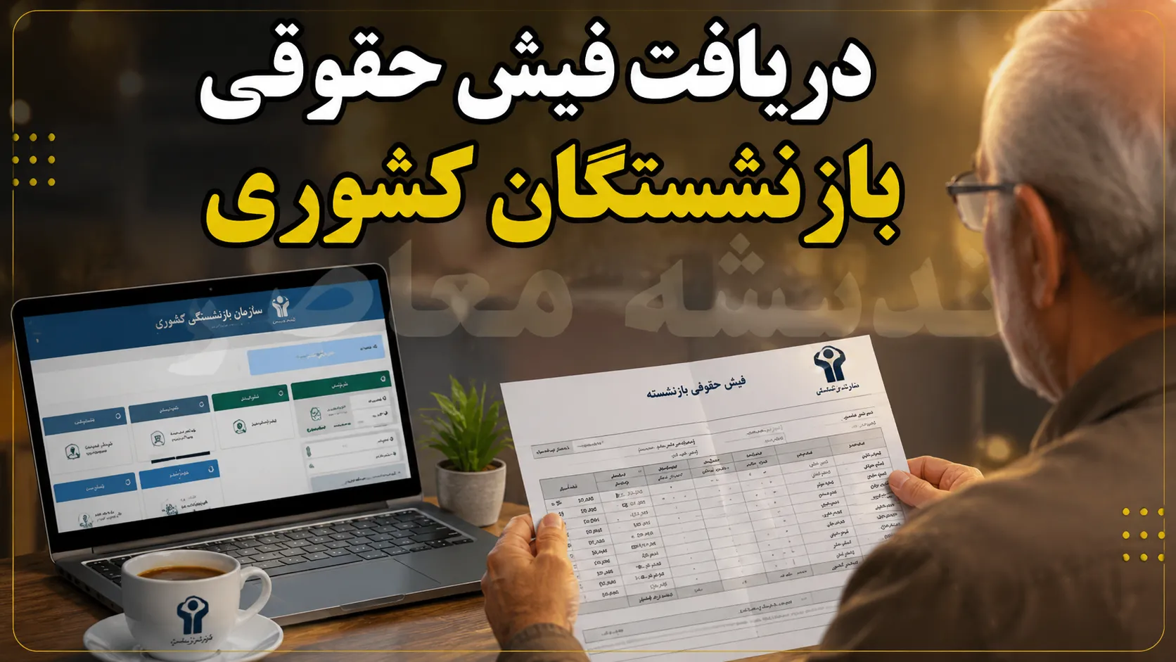 فیش حقوقی بازنشستگان کشوری ۱۴۰۵ را از کجا بگیریم؟