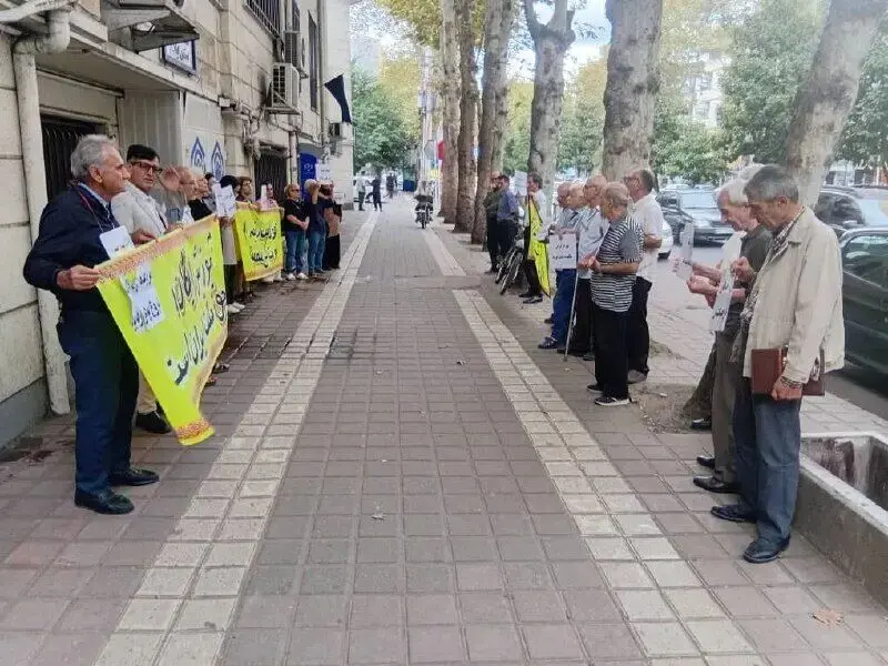 تجمع بازنشستگان تامین اجتماعی در چند شهر اعتراض به حقوق نصفه و زیر خط فقر