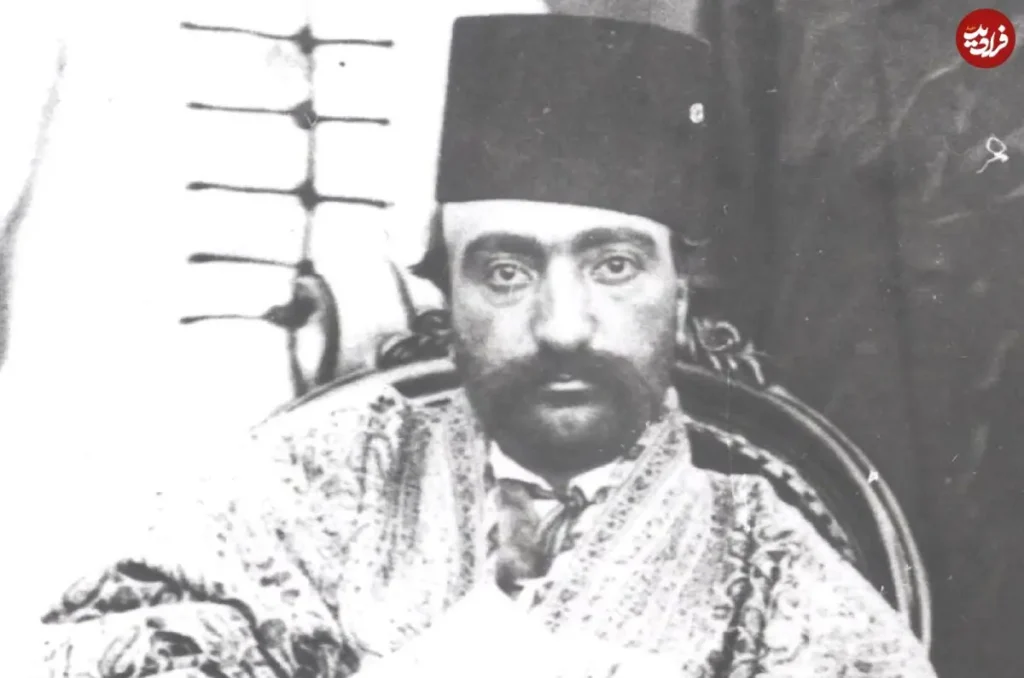 تصویری نادر از تابوت ناصرالدین شاه در تشییع سال ۱۲۷۵
