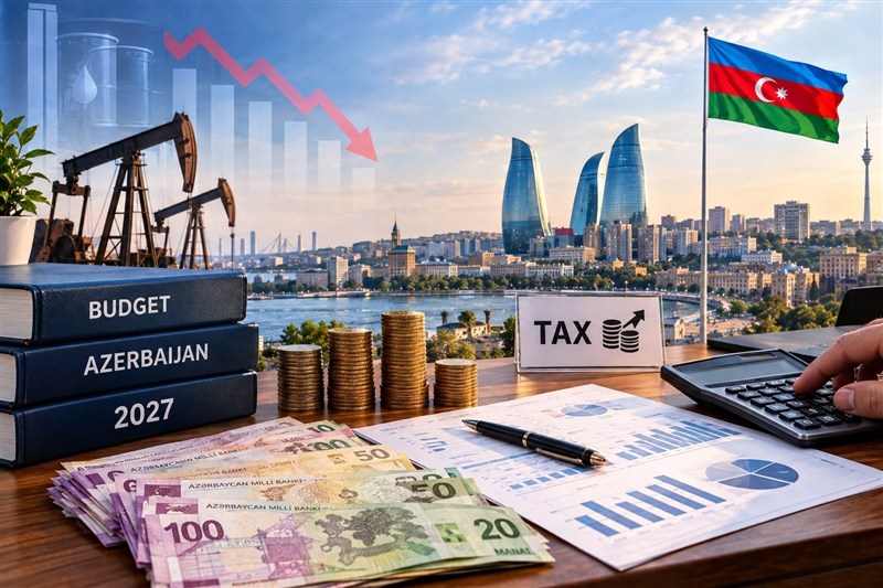 دولت باکو با افزایش مالیات کسری بودجه ۲۰۲۷ را جبران می کند