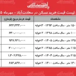 سعادت آباد قطب لوکس مسکن و فرصت های طلایی سرمایه گذاری