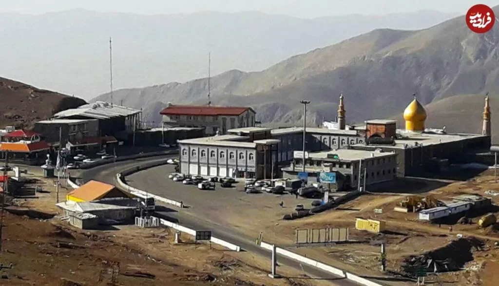 سفر به عصر قاجار بقعه امامزاده هاشم و کاروانسرا در جاده هراز