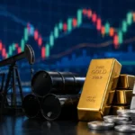 طلا تحت فشار قیمت نفت به ۴۳۱۹ ۷ دلار رسید
