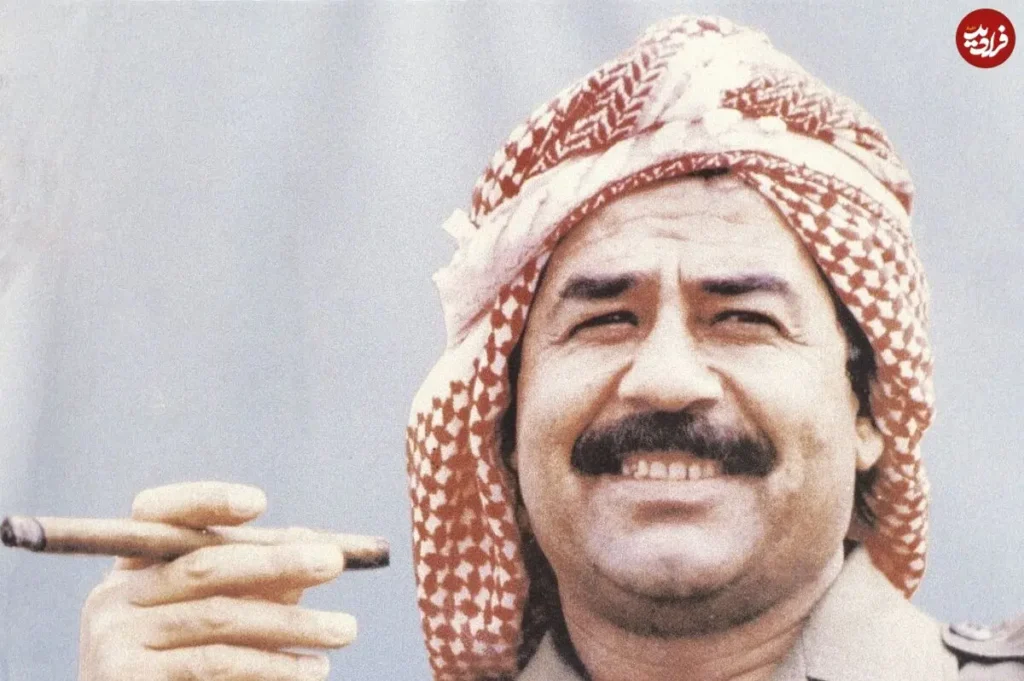 عکس نادری از صدام حسین در ۲۸ سالگی و دورهمی دوستانه