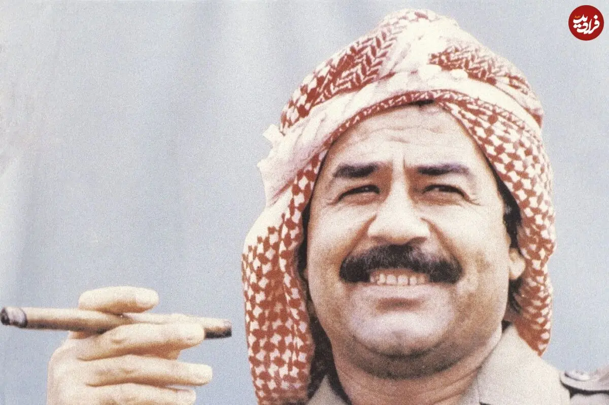 عکس نادری از صدام حسین در ۲۸ سالگی و دورهمی دوستانه