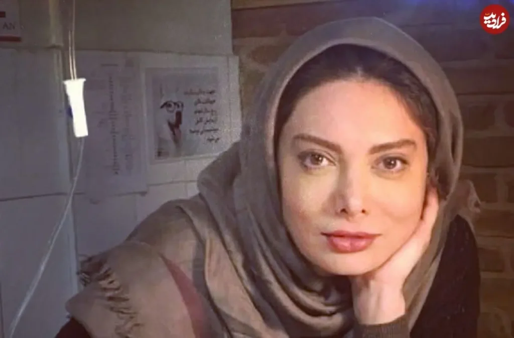 نگار فروزنده و دانیال حکیمی پیتزا خوردن در سال ۷۴