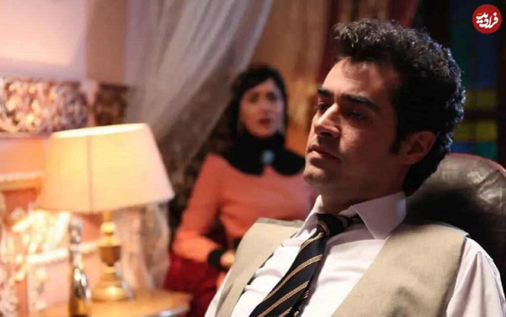 یادگاری از سال ۹۵ شهاب حسینی و مصطفی زمانی در پشت صحنه شهرزاد