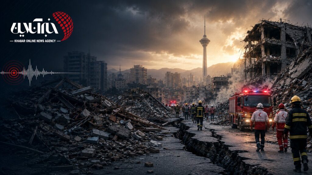 ۳۰ دقیقه سرنوشت ساز پس از زلزله ۷ ریشتری تهران نجات جان انسان ها در خطر