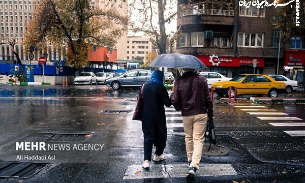 احتمال بارش باران و برف در ارتفاعات تهران از پنجشنبه تا دوشنبه