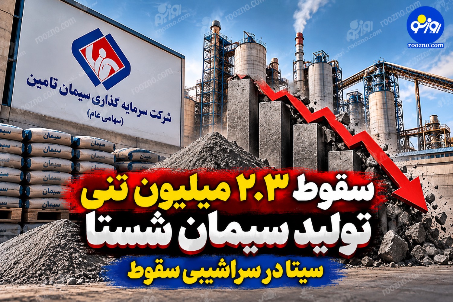 افت ۲ ۳ میلیون تنی تولید سیمان شستا زنگ خطری برای صنعت