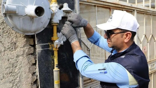 افزایش ناگهانی مصرف گاز در روزهای سرد استان ها در خطر