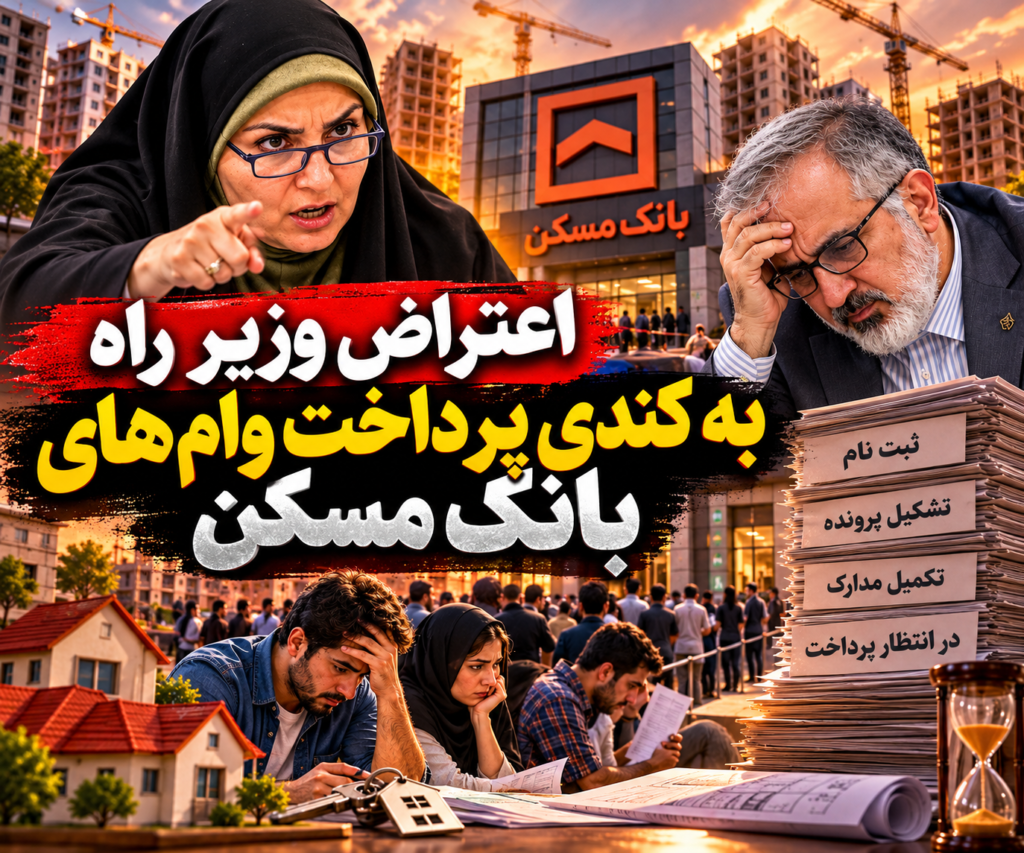 انتقاد وزیر راه از کندی پرداخت وام های مسکن و ناترازی بانک مسکن