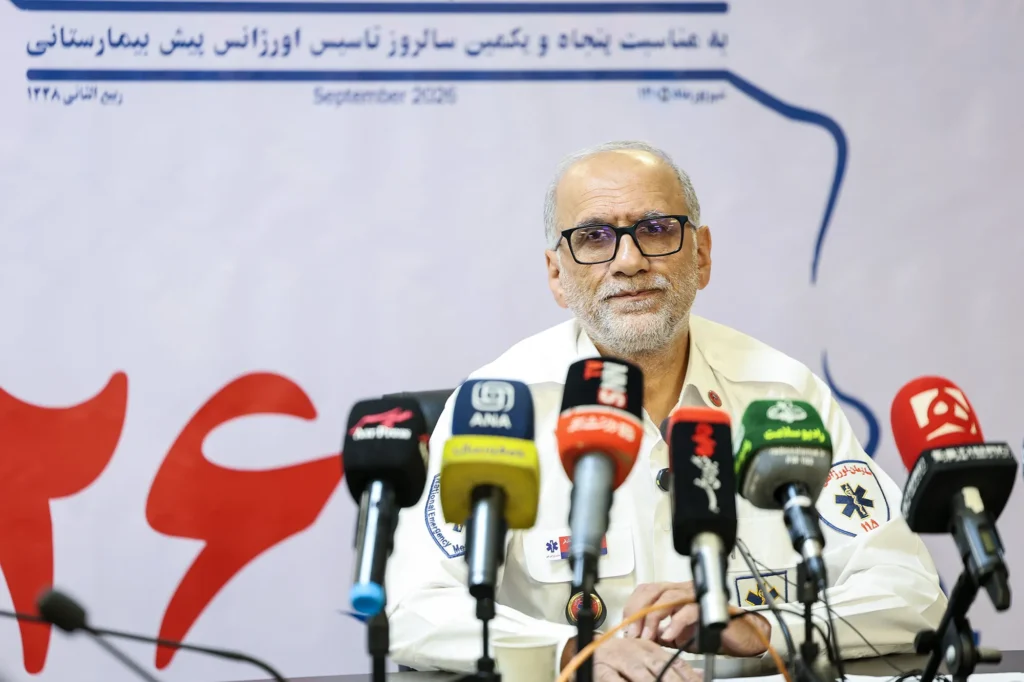 اورژانس کشور برای شرایط جنگی آماده است توزیع حدود ۲۰۰ آمبولانس و جذب ۵۰۰ نیروی فوریت های پزشکی