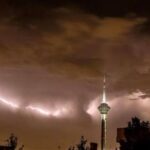 برق برخی مناطق جنوب تهران قطع شد علت طوفان است