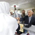 تجلیل استاندار مازندران از پرستاران بیمارستان سوختگی و روان پزشکی زارع ساری در روز پرستار
