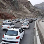 ترافیک نیمه سنگین در چند محور منتهی به تهران