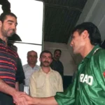 تصویری نادر از عدی پسر صدام در نشست امنیتی دهه ۷۰