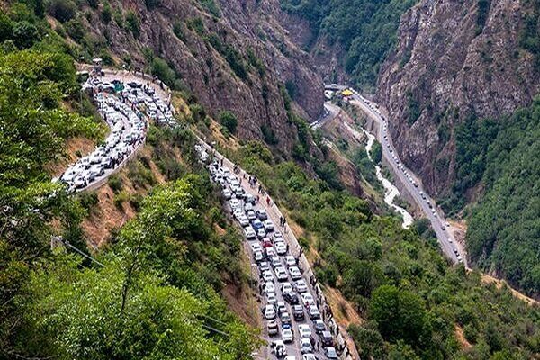 جاده چالوس و آزادراه تهران ـ شمال یکطرفه می شود