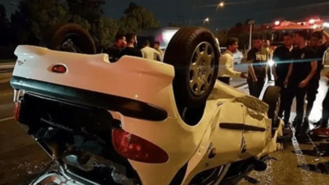 جان باختن زن و مرد جوان در تصادف مرگبار محور نیشابور به مشهد یکم آبان ۱۴۰۵