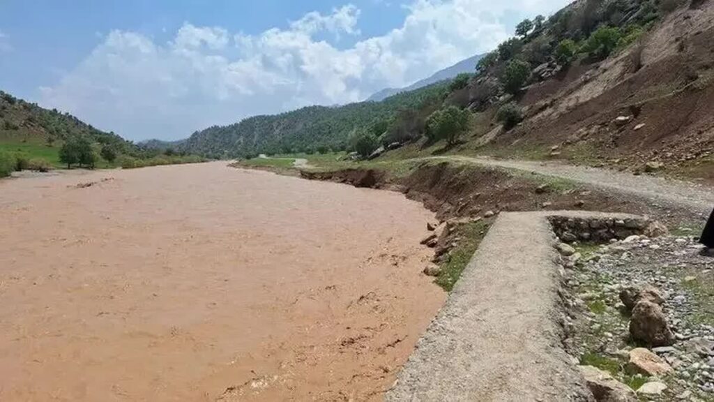 جان باختن یک چوپان در سیلاب مینودشت استان گلستان دو زن مفقود شدند