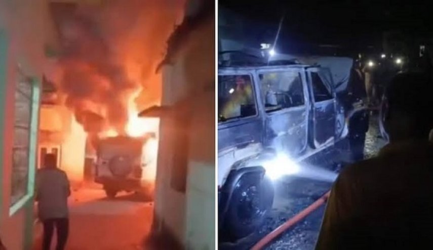 جان باختن ۹ نفر در پی انفجار کپسول اکسیژن در آمبولانس شبکه العالم