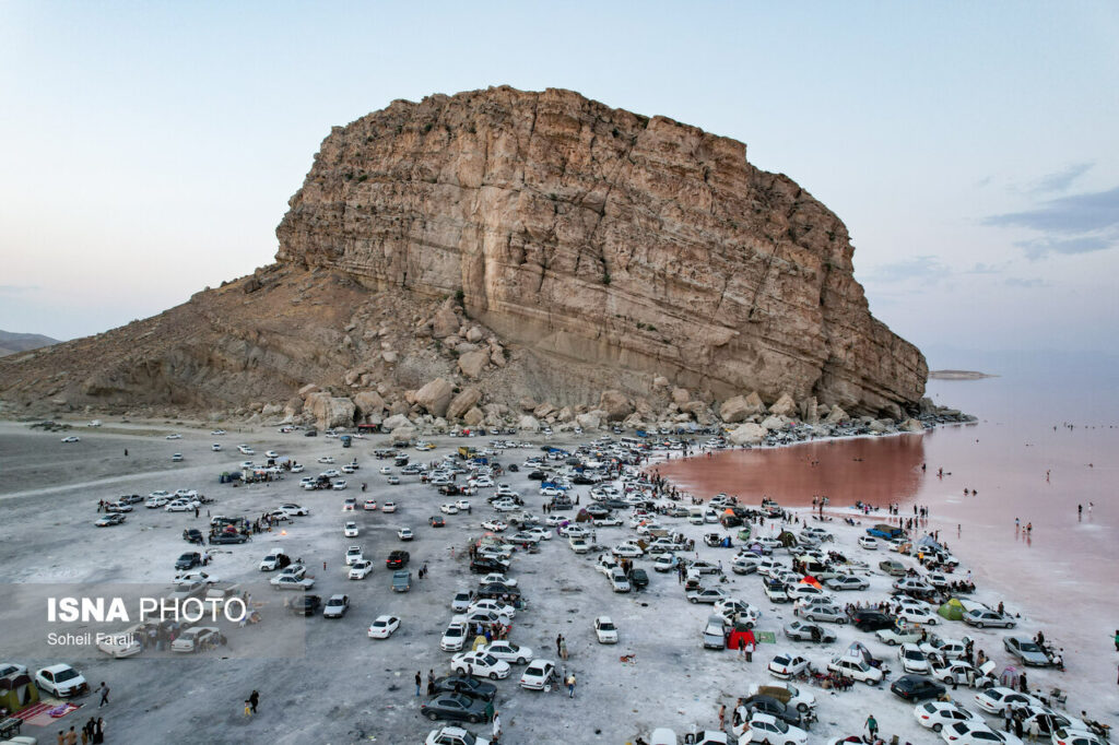 حال خوب گردشگران دریاچه ارومیه