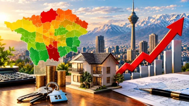 رشد ۲۶۷ درصدی قیمت مسکن در منطقه ۲۰ تهران