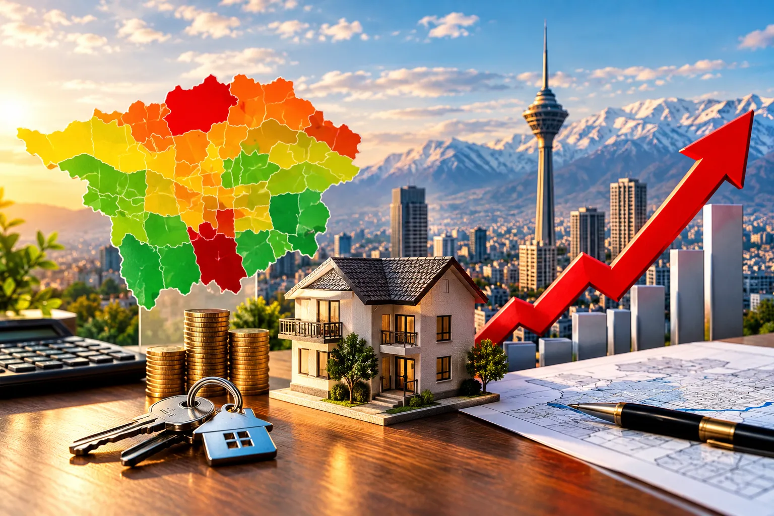 رشد ۲۶۷ درصدی قیمت مسکن در منطقه ۲۰ تهران