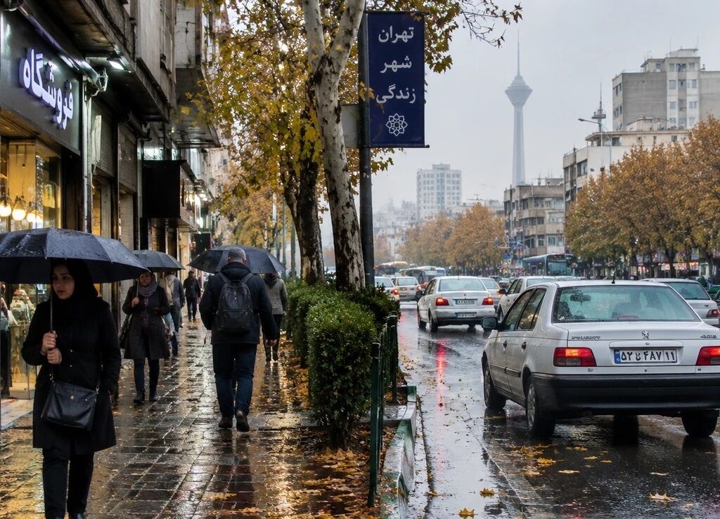 رگبار باران و رعد و برق در شمال و جنوب شرق کشور