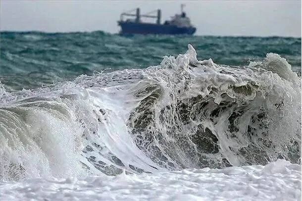 سواحل جنوبی بوشهر متلاطم می شود