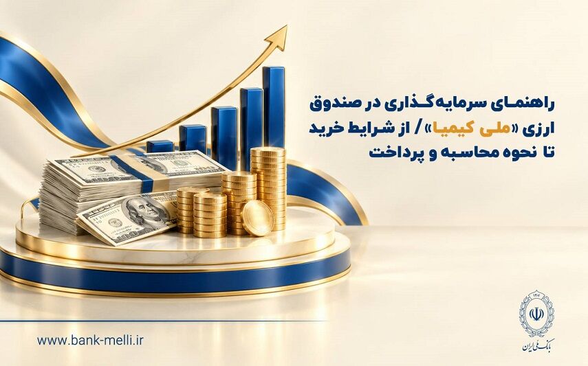 صندوق ملی کیمیا شرایط سرمایه گذاری و نرخ سود ارزی اعلام شد